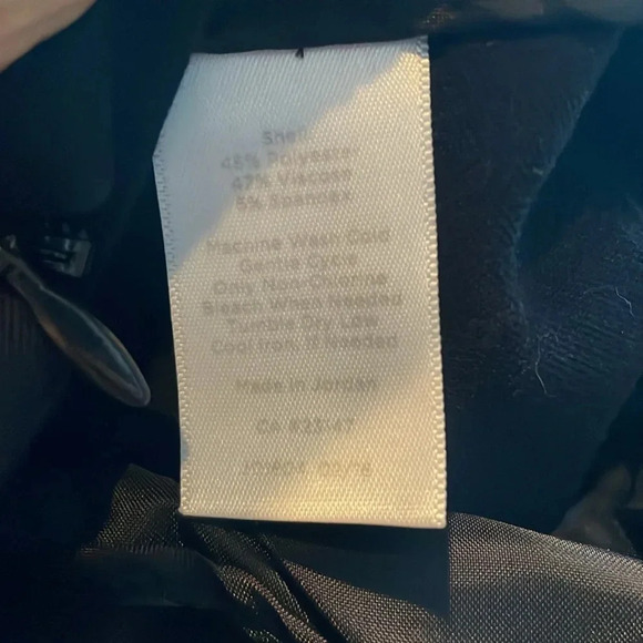 Talbots Refined Bi-stretch straight leg pants Trousers Navy Womens size 10P - Picture 11 of 12